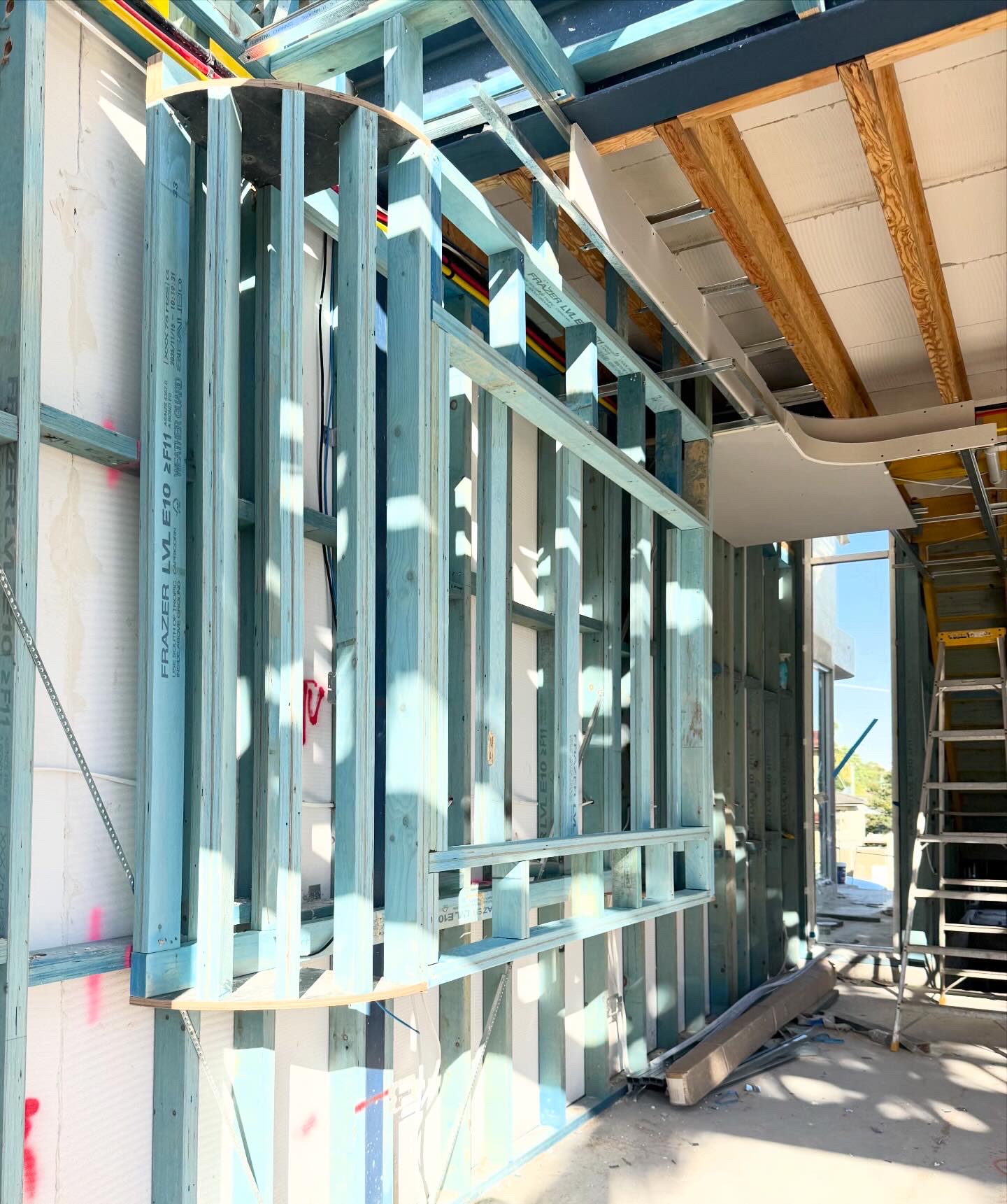 Residential steel frame build in Sydney by Jirah Carpentry